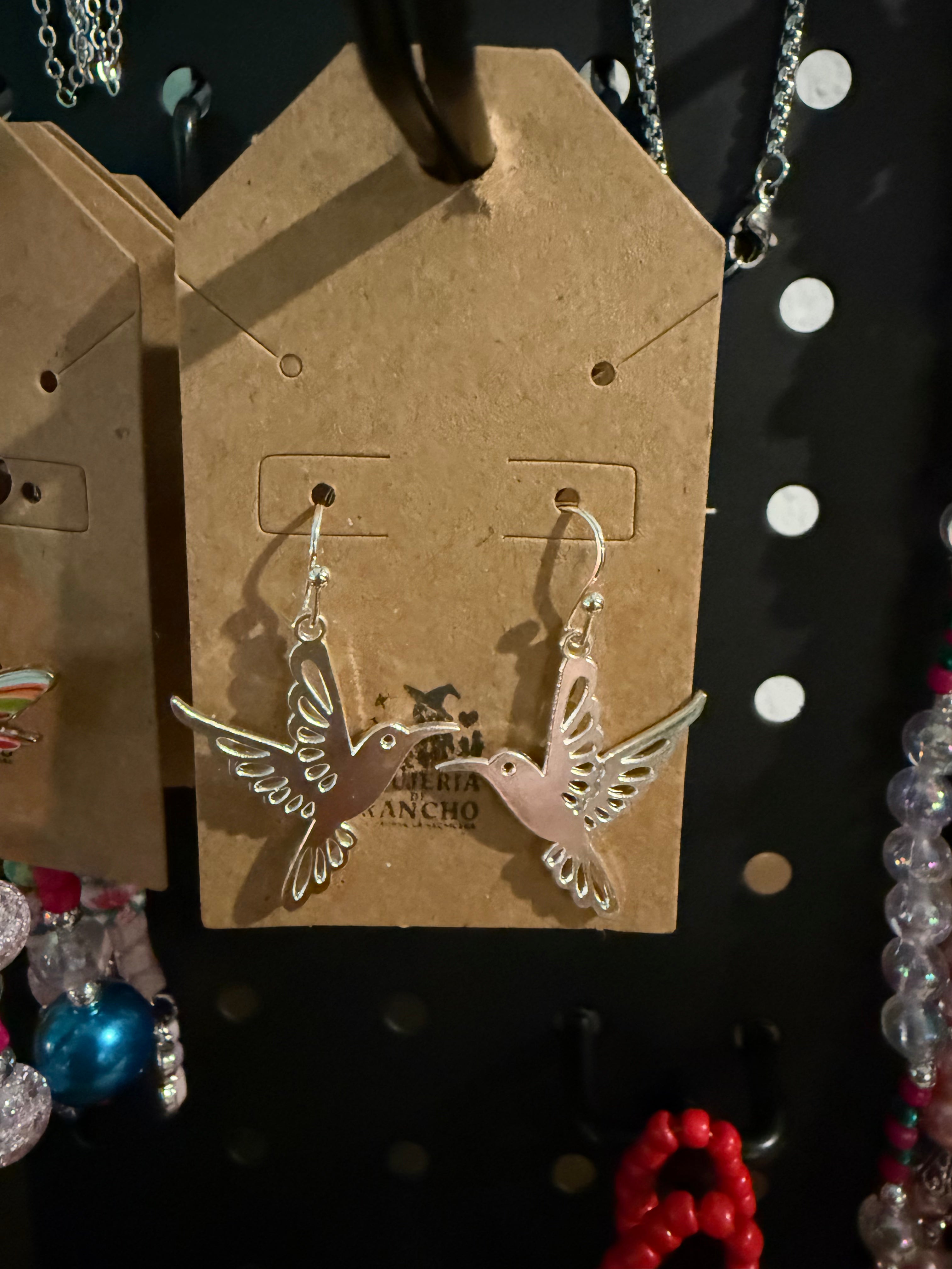 Chuparrosa earrings